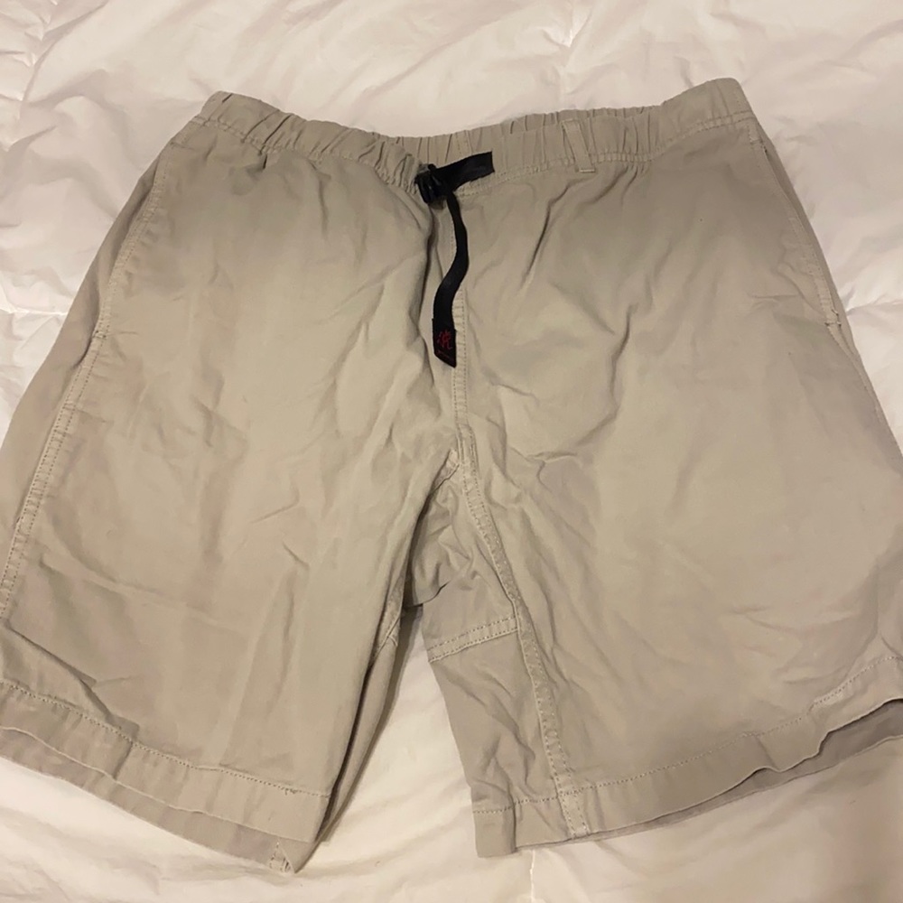 Men’s Gramicci khaki shorts